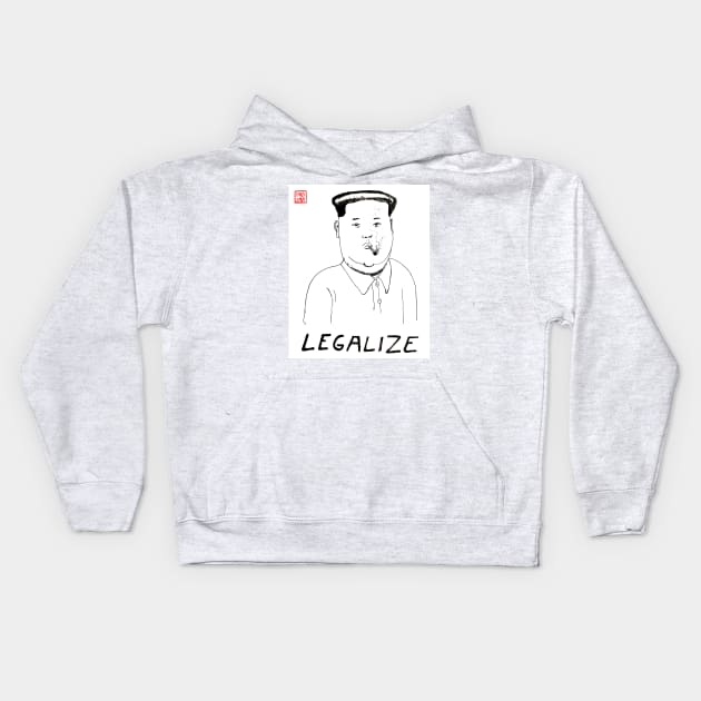 legalize Kids Hoodie by Botchy-Botchy